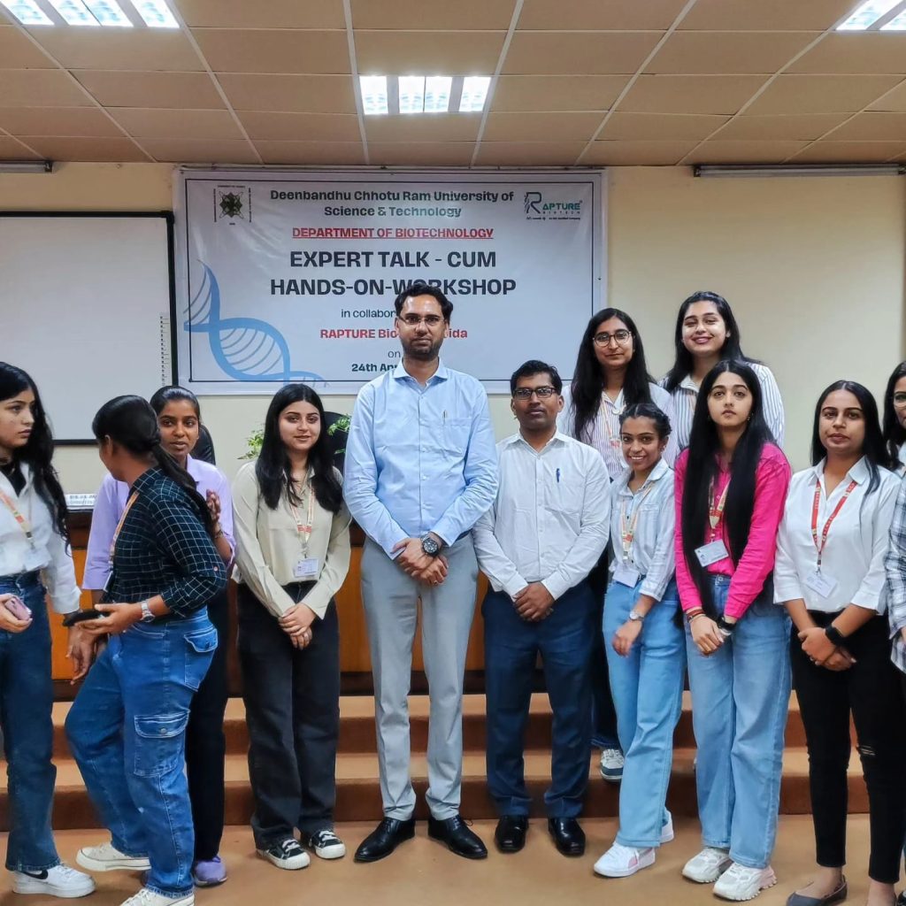 Workshop and seminar on Food adulteration at DCRUST university, Murthal